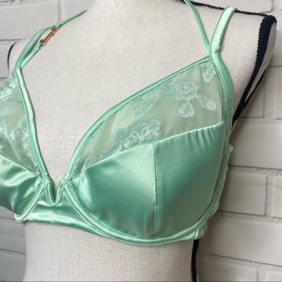 Savage Fenty mint green bralette size 36D - Picture 2 of 8